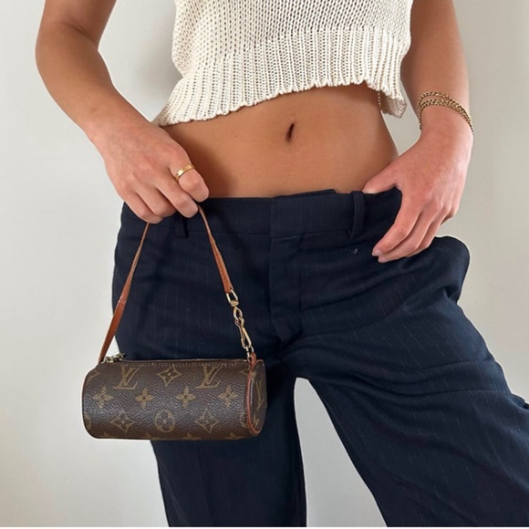 Louis Vuitton Mini Pochette Original Straps/ Handles Excellent Condition - Picture 4 of 5